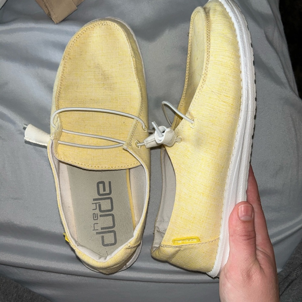 Yellow Hey Dudes
